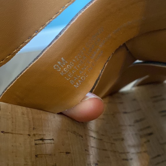 Kork-Ease Women's Devan woven leather platform beach sandal blue/teal size 9 - Picture 6 of 7